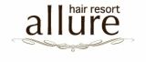 hair resort allure （ヘアリゾート アルーア） ロゴ
