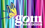 gom hair design （ゴムヘアーデザイン） ロゴ